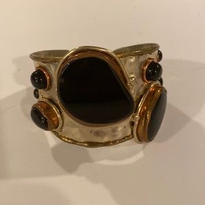 Beautiful black and gold bracelet